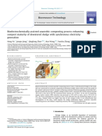 Bioelectrochemically-assisted anaerobic composting enhances sludge maturity