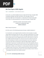 ASJ Past Papers 2020_ English - Legalversity