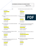 Primer Examen Parcial de Mecánica de Fluidos (G1) 4 de Febrero Del 2021