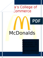 Public Relation and Mcdonalds As An Example