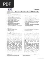 Novel Low Cost Green-Power PWM Controller: Features