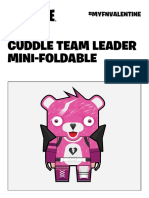 Cuddle Team Leader Mini-Foldable: #Myfnvalentine