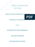 Fabian Antonio Fernandez Fernandez_8° A_Integracion por partes