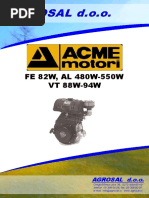 ACME FE82W, AL480W-550W, VT 88W-94W