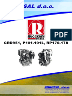 Ruggerini CRD951, P101-101L, RP170-178