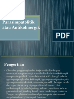 Parasimpatolitik Atau Antikolinergik