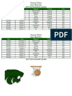 Fleming Wildcat Bbsched