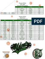 Fleming Wildcat Junior High 2021 Basketball Schedule: Day Date Opponent Location Time