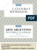 Arte, cultura y sociedad III. Arte Argentino.