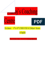 Manoj's Coaching Centre