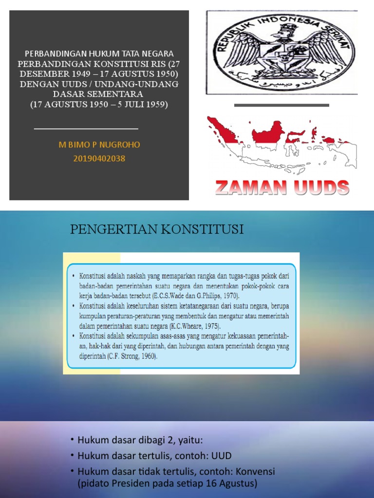 Konstitusi Ris Dan Uuds