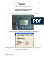 How To Check The Sepam Firmware Version Sepam Series 20 - Sepam Series 40