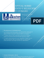 Mapa Conceptual Sobre Reclutamiento y Selección Del Talento