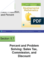 Ratio, Proportion, and Percent: Slide 1