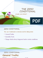 The Zero Conditional: Cause and Effect
