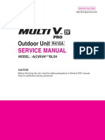 Outdoor Unit: Service Manual