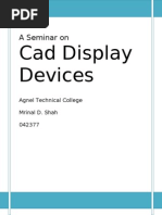 CAD Display Devices