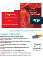 Chapter 1 Lecture - The Anatomy of Med Terms-1