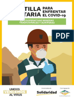 Cartilla sanitaria COVID-19 en minería cooperativista