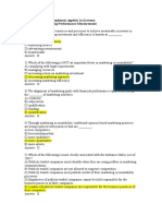 Chapter 20 Marketing Performance Measurement: Marketing Defined, Explained, Applied, 2e (Levens)