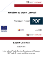 "Stop Being So British!" - Export Cornwall Breakfast Event