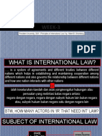 Principles of International Law New