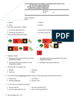 Soal PTS Kelas 2 Tema 1 Sub 1&2