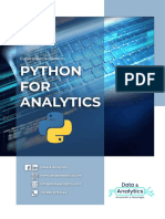 Brochure Python For Analytics