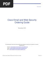 Cisco Email & Web Security Ordering Guide