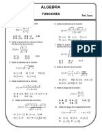 Problemas Propuestos de Funciones Algebra PRE-U Ccesa007