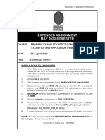 Extended Assignment FCM 2063 - FDM 2063 - FEM 1063 - May 2020