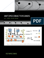 Antimicobacterianos principales: mecanismos y efectos