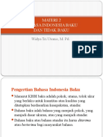 2 Bahasa Indonesia Baku