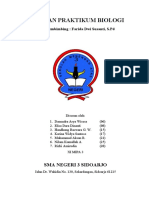 Laporan Praktikum Biologi tentang Sistem Pencernaan