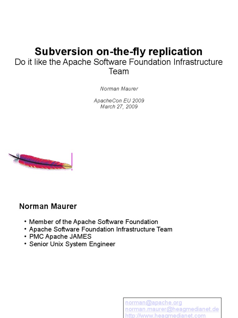 Subversion On-the-Fly Replication Guide | PDF | Apache Http Server ...