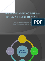 Tips Mendampingi siswa