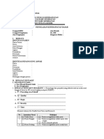 Format Asuhan Keperawatan Dasar