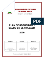 PLAN ANUAL DE SEGURIDAD Y SALUD EN EL TRABAJO MDNA 2020