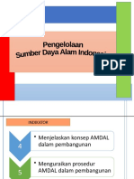 Pengelolan SDA