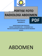Ekspertise Foto Radiologi Abdomen