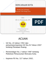 Perencanaan Kota - Hierarki Dan Substansi Rencana