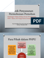 Materi - 58 - 5.1. Teknik Penyusunan Permohonan Golkar