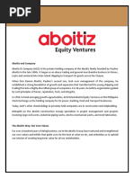 ABOITIZ (Written Report)