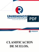 CLASIFICACIÓN Y TIPOS DE SUELOS