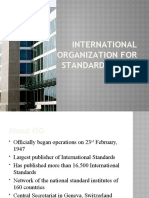 International Organization For Standardization