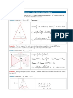 Geometry - Solid Figures Solved Problems: Example