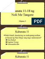 Kabanata 11-18 NG Noli Me Tangere