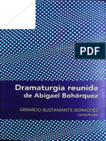 Abigael Bohórquez Dramaturgia Reunida