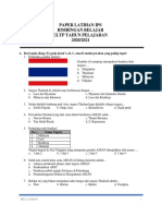 Paper Latihan PH IPS KD 3.1
