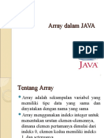 Pertemuan 04 - Array Dalam Java File 2013-04!19!101609 Ibnu Utomo W.M. S.kom